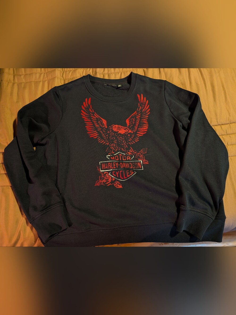Women's Size 2x Crew Neck Harley-Davidson Sweatshirt